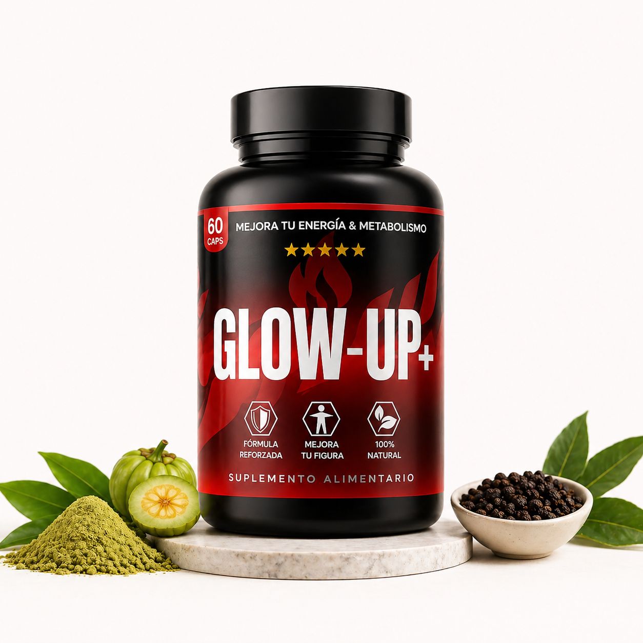 Glow Up+ | Controla la ansiedad por comer y siéntete más liviano/a